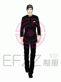 中餐服務員制服877