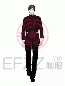 中餐服務(wù)員制服882