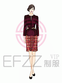 中餐服務員制服885