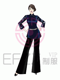 中餐服務(wù)員制服904