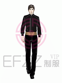 酒店中餐服務員制服設計913