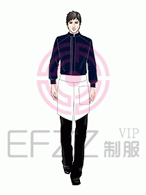 酒店中餐服務員制服設計920