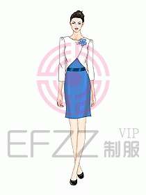 水療會(huì)所咨客制服166