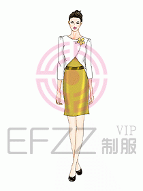 水療會所咨客制服165