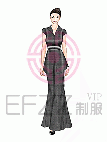 水療會(huì)所咨客制服171