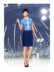 空姐服裝設計圖313