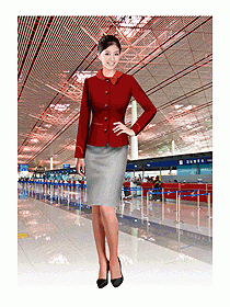 空姐服裝設(shè)計(jì)圖316