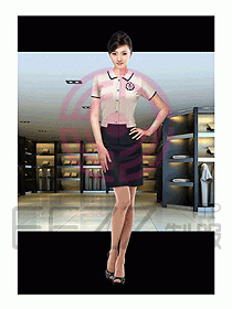 專賣店營業員服裝636