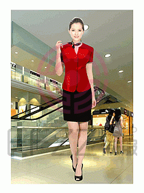 營業(yè)員制服729