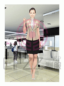 營(yíng)業(yè)員制服798