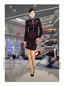 酒店經理部長制服158