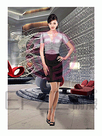 酒店經(jīng)理部長制服188