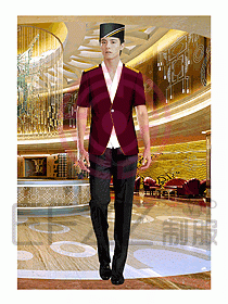 酒店門童制服542