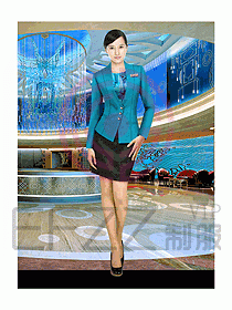 酒店前廳總臺制服324