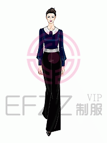 酒店制服中餐迎賓451