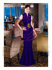 酒店制服中餐迎賓462