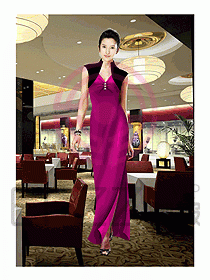 酒店制服中餐迎賓473