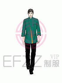 酒店中餐服務員制服939