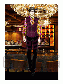 酒店西餐服務生制服506