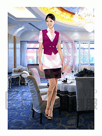 酒店西餐服務(wù)生制服560