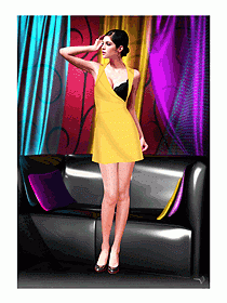 夜總會公主服379