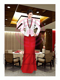 酒店西餐廳咨客制服240