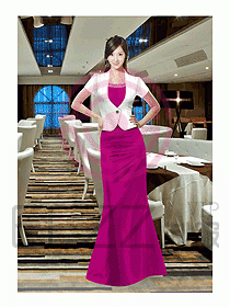 酒店西餐廳咨客制服243