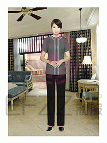 酒店客房服務(wù)員制服267