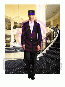 酒店門童行李生制服556