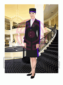 酒店門童行李生制服557