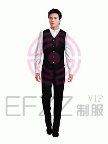 酒店西餐服務員制服569