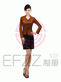 酒店前臺(tái)服務(wù)員制服379