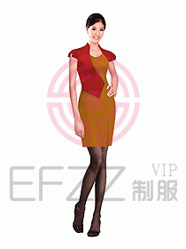 酒店前臺服務員制服380