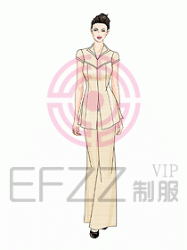 會所總臺接待制服131