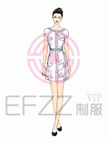 會所總臺接待制服136