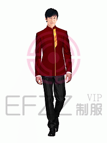 會所總臺接待制服151