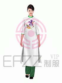 水療會(huì)所服務(wù)員制服243