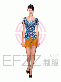 水療會所服務員制服245