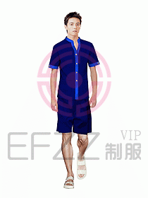 按摩技師服設(shè)計(jì)圖718