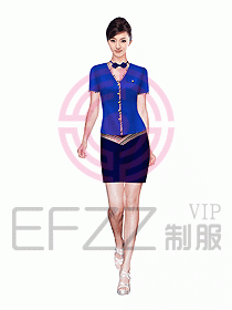 水療會所服務(wù)員制服270