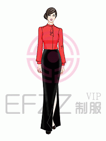 酒店西餐領(lǐng)班制服044