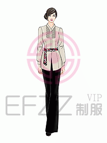 酒店中餐傳菜員制服084