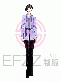 酒店中餐傳菜員制服086