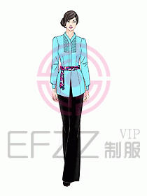 酒店中餐傳菜員制服087