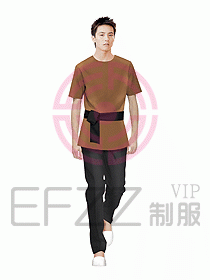 桑拿按摩技師服裝723