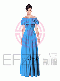 桑拿水療會所咨客制服215