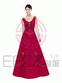 桑拿水療會所咨客制服243