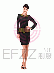 珠寶化妝品營業員制服821