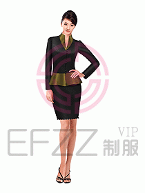 珠寶化妝品營業員制服822