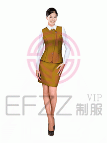 女職業裝馬夾設計圖176